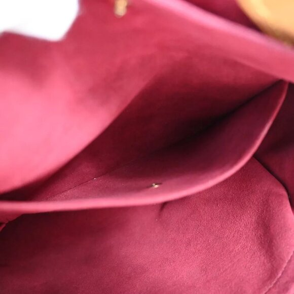 LOUIS VUITTON Ursula Chain Hand Bag Monogram Multi Leather White M40123 57EA904 - Picture 10 of 16